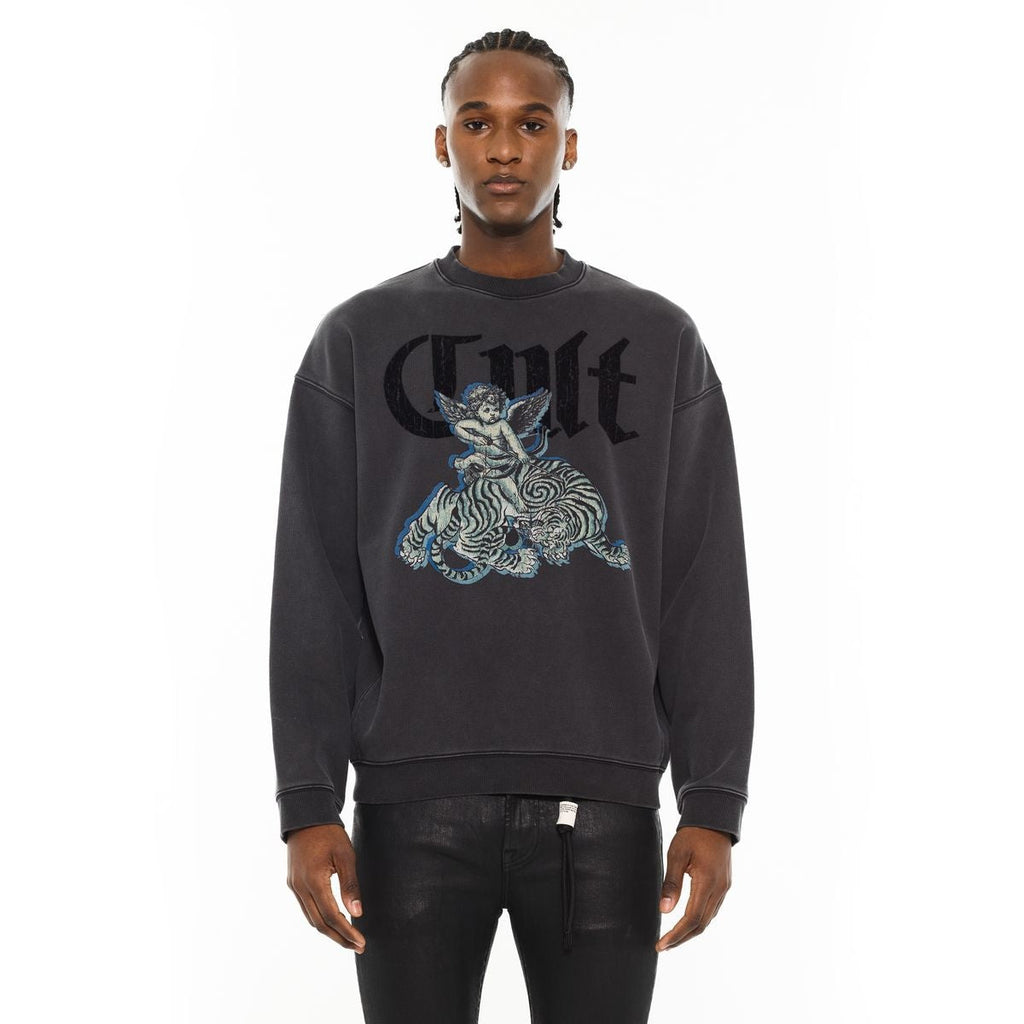 Cult of Individuality Crew Novelty Sweatshirt