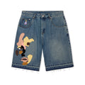 Kidsuper Face Patchwork Baggy Short