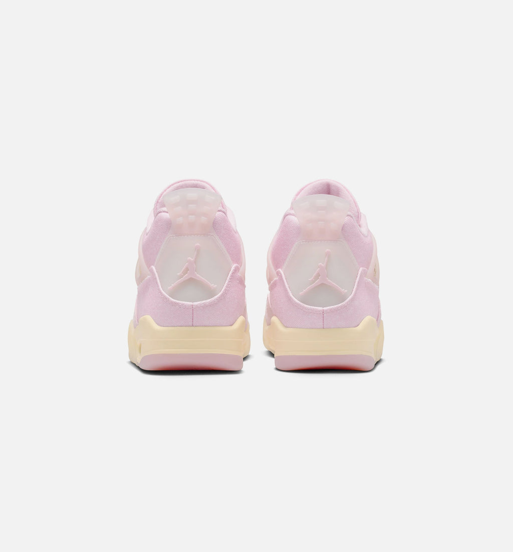 Air Jordan 4 Retro Pink Pearl & Iced Carmine Women's Lifestyle Shoes - Pearl Pink/Iced Carmine/Coconut Milk