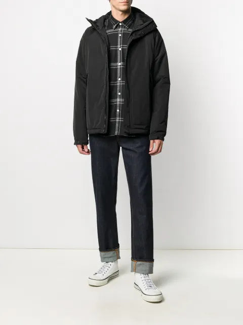 ASPESI hooded jacket with zip fastening