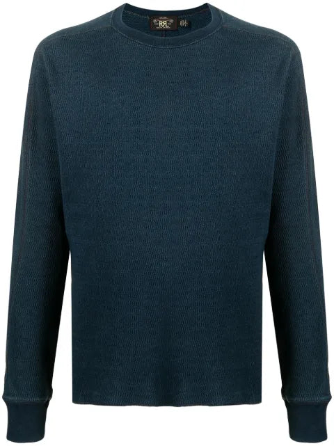 Ralph Lauren RRL CTN IND YD JACQUARD-CREWNECK-LONG SLEEVE-KNIT