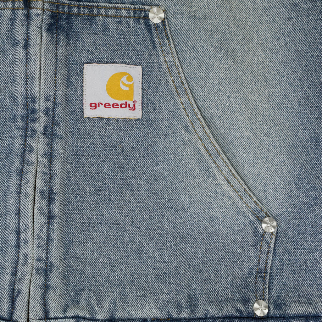 LOOSE SCREW BLUE DENIM JACKET