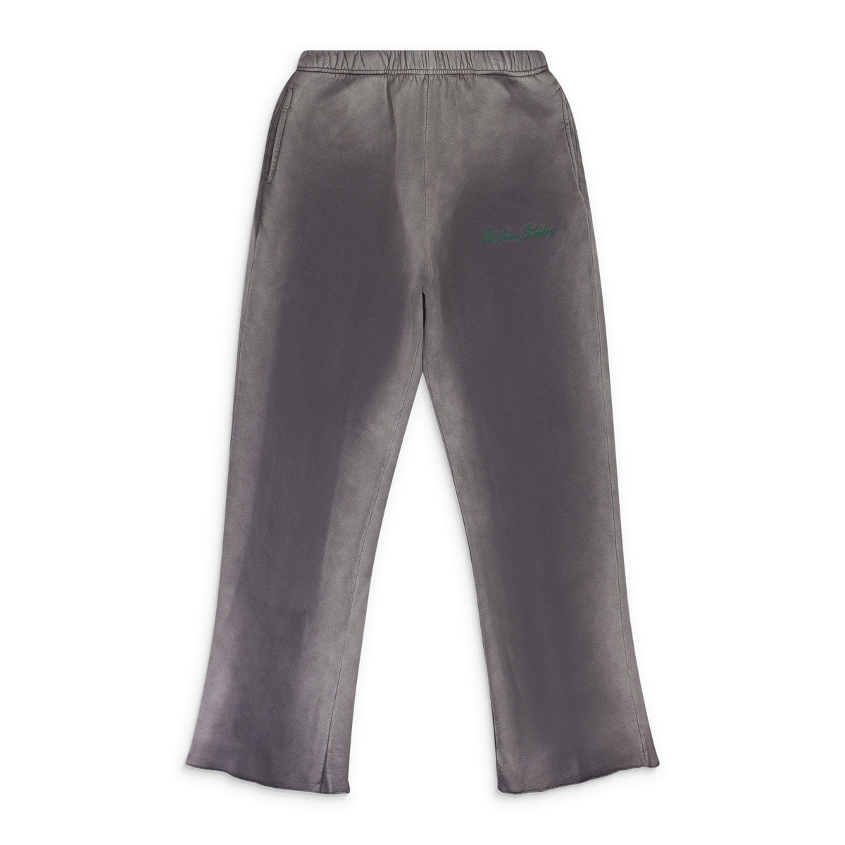 GREY LOGO SWEATPANTS
