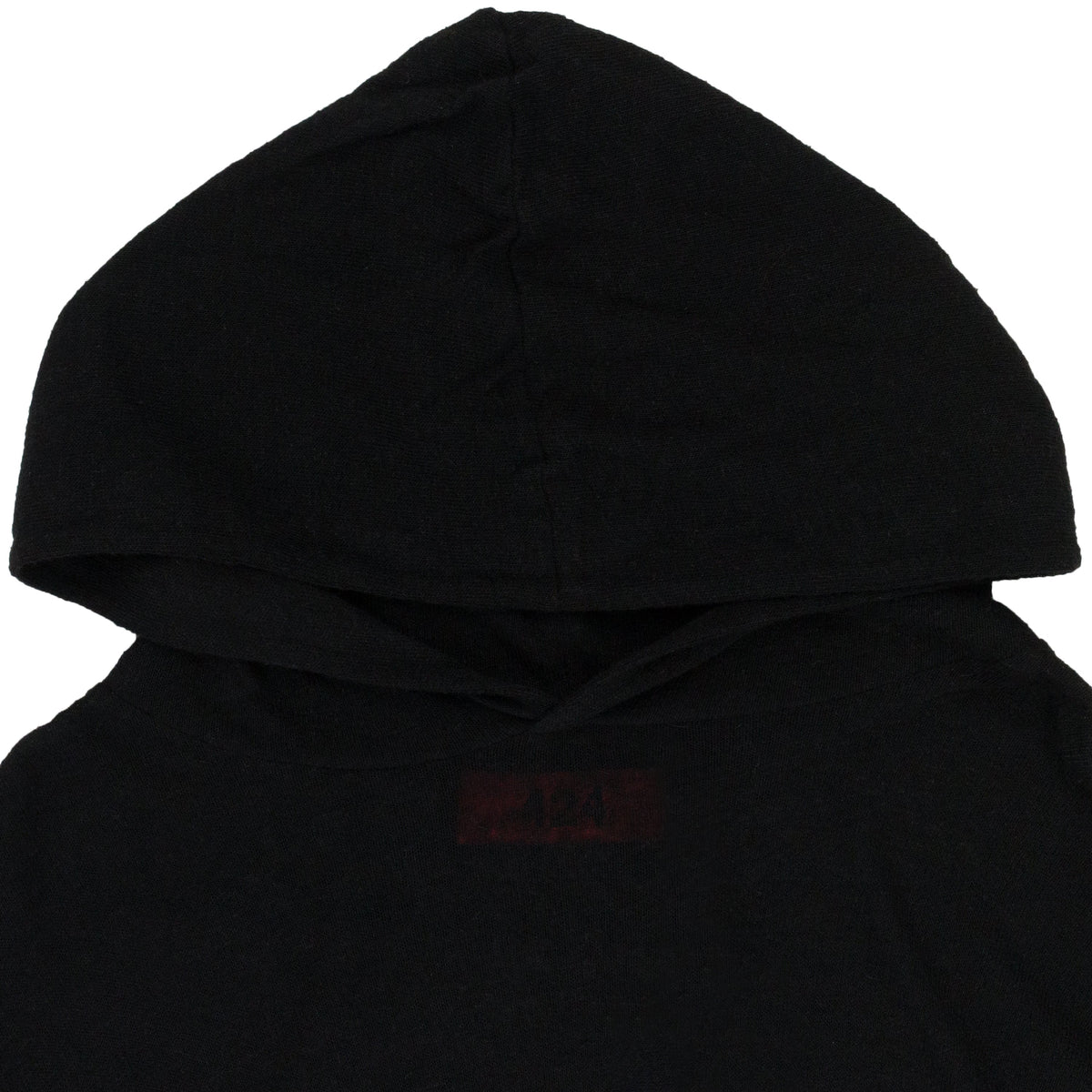 BLACK MESH LONG SLEEVE HOODIE