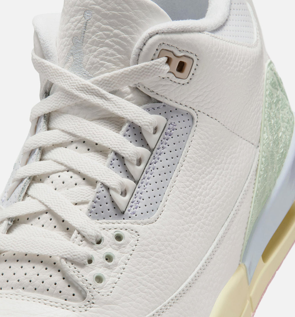 Air Jordan 3 Retro “Sail and Jade Aura” Men's Lifestyle Shoes
