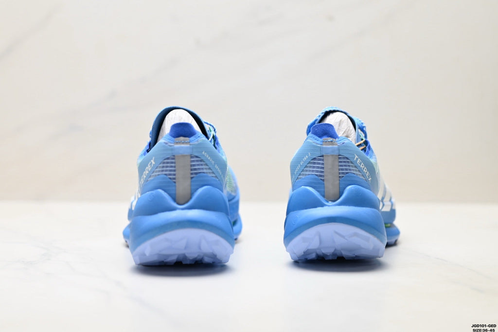 Adidas K81801750 Unisex Running Shoes - 3 Colorways incl. Light Blue/Blue & Orange/Black