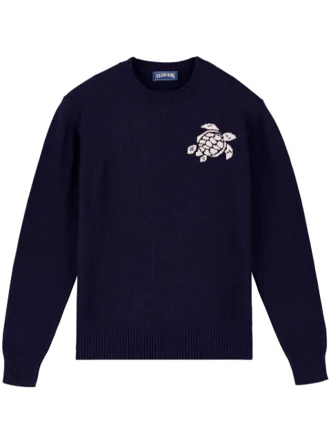 Vilebrequin embroidered-logo sweater