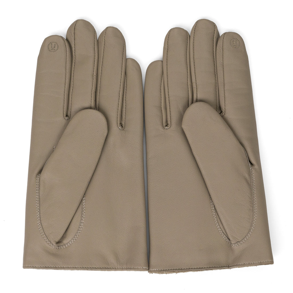 Beige Undercover Sheepskin Unisex Gloves Beige