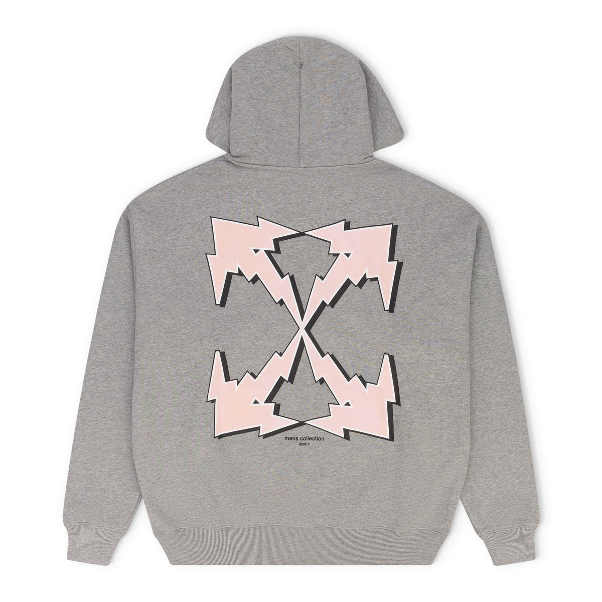 Heather Grey Bolt Arrow Hoodie