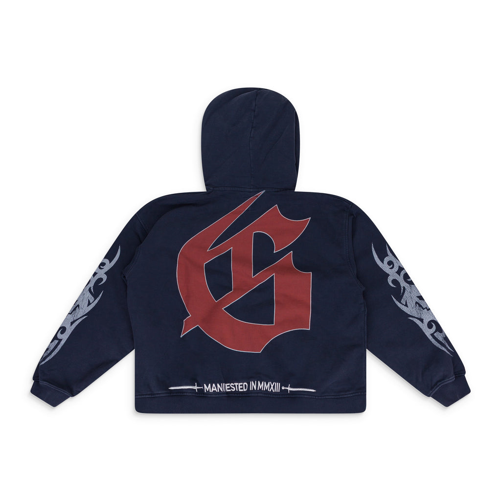 Navy Seasick Hoodie