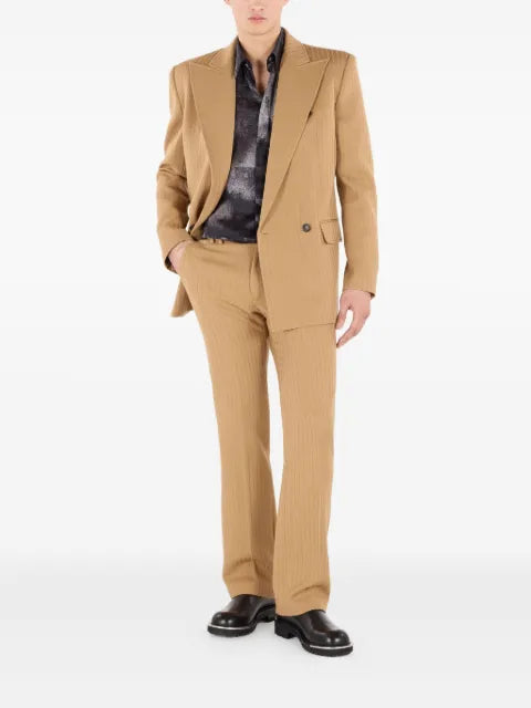 Roberto Cavalli double-breasted striped blazer