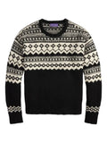 Ralph Lauren Purple Label fairisle cashmere sweater