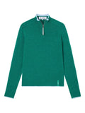 Sunnei half-zipped long-sleeve sweater