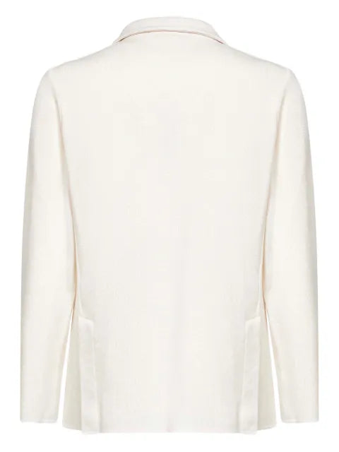 Lardini virgin wool double-breasted blazer