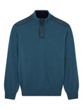 Paul & Shark x Loro Piana half-zip sweater