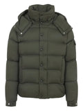 Moncler button hooded jacket