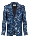Philipp Plein jacquard-monogram blazer