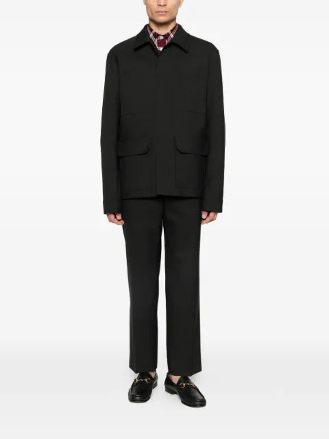 Gucci wool shirt jacket