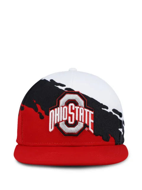 Mitchell & Ness x NCAA Ohio State Buckeyes painting-print baseball cap