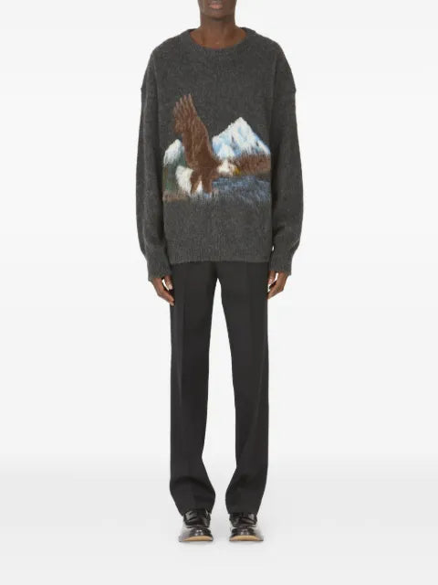 Maison Margiela eagle crewneck sweater