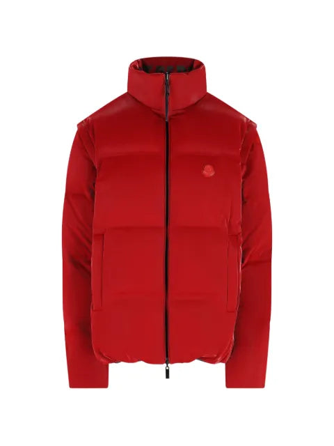Moncler x  Asap Rocky logo-patch puffer jacket