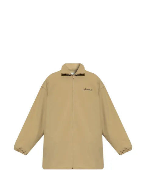 FEAR OF GOD ESSENTIALS Essentials logo-embroidered zip-up jacket