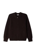 SANDRO zip-up bomber cardigan