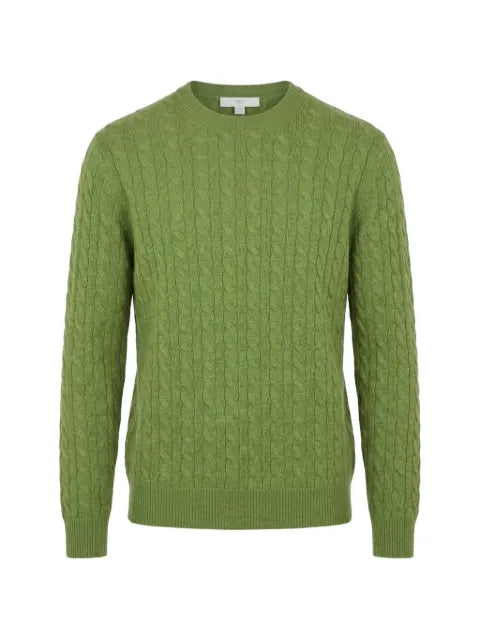 Malo cable-knit cashmere sweater