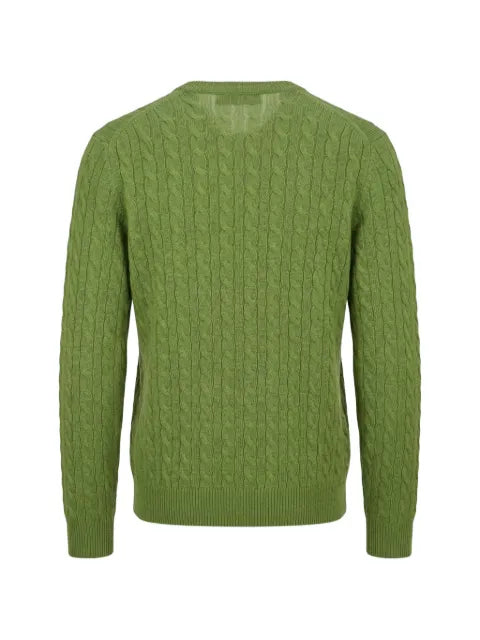Malo cable-knit cashmere sweater