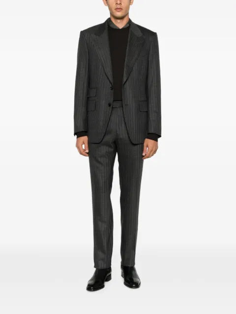 TOM FORD crew neck ribbed-trim sweater