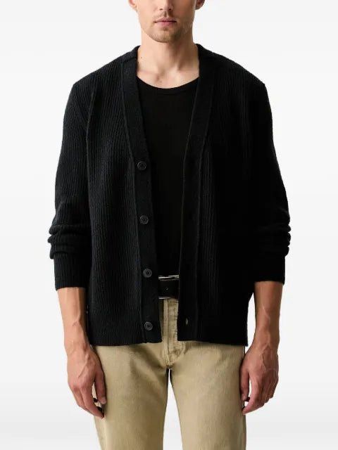Marc O'Polo ribbed-knit button-up cardigan