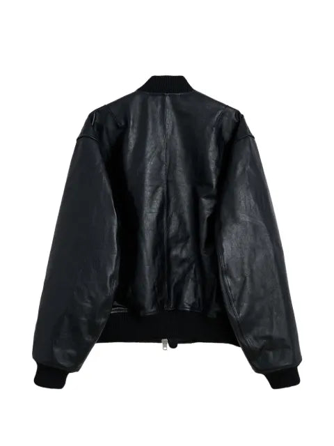 Sunflower leather flight jacket