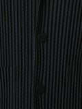 Issey Miyake pleated notch-lapel jacket