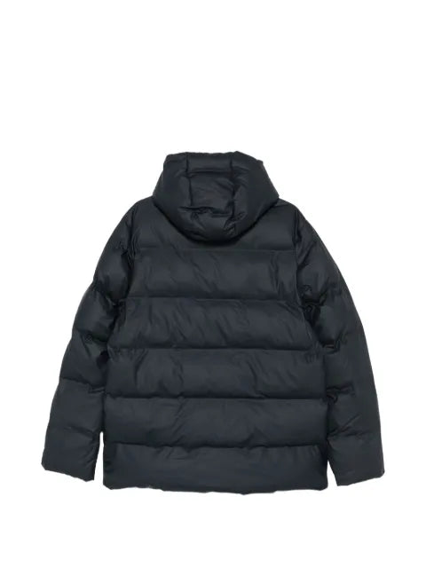 Rains quilted hooded jacket