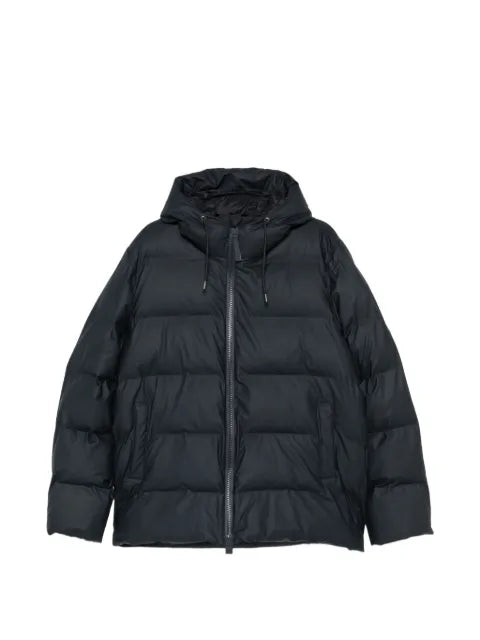 Rains quilted hooded jacket