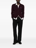 Gant zip-up wool cardigan