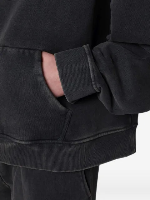 ENTIRE STUDIOS washed-effect pouch-pocket hoodie