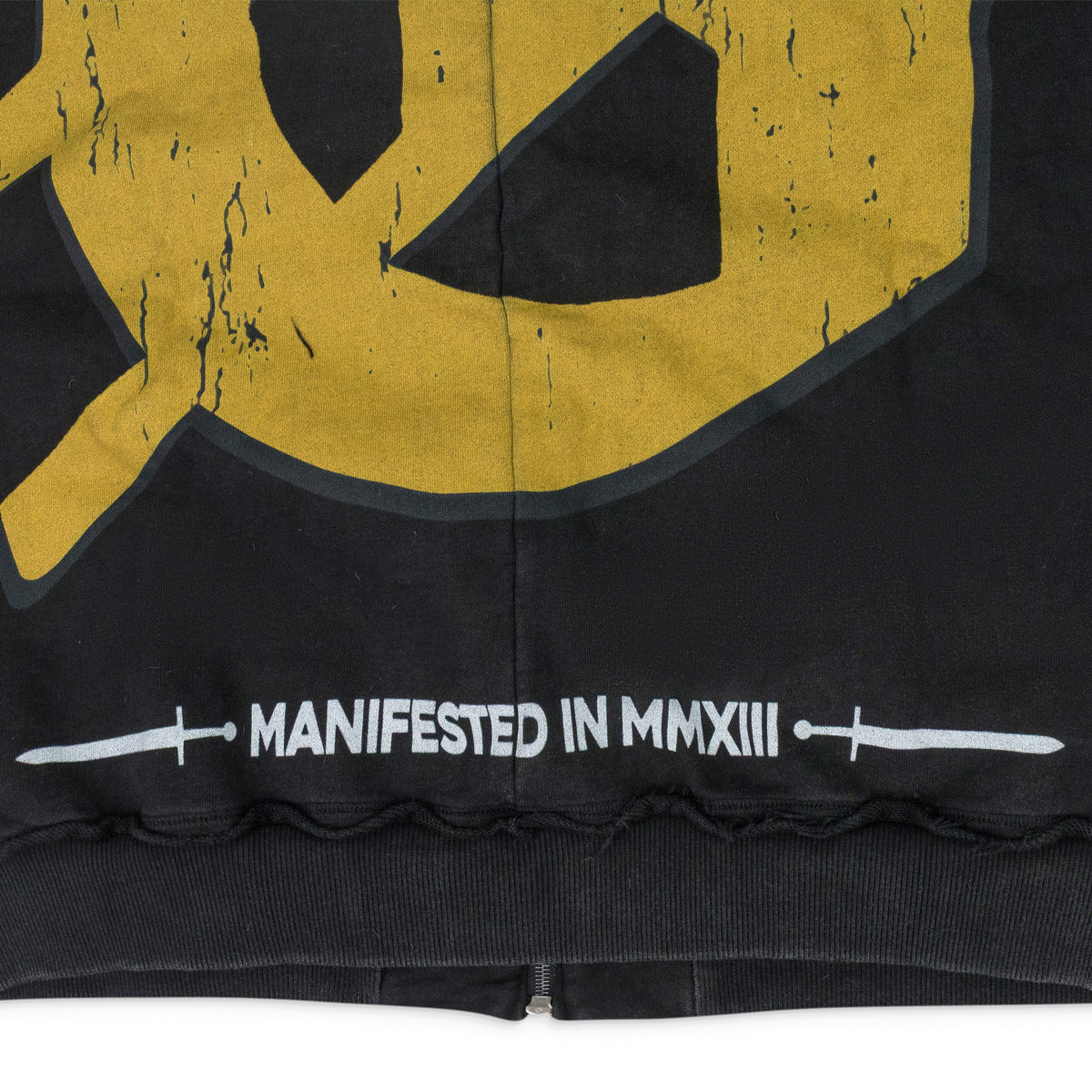 Black Chrome Liberty Zip Hoodie V2