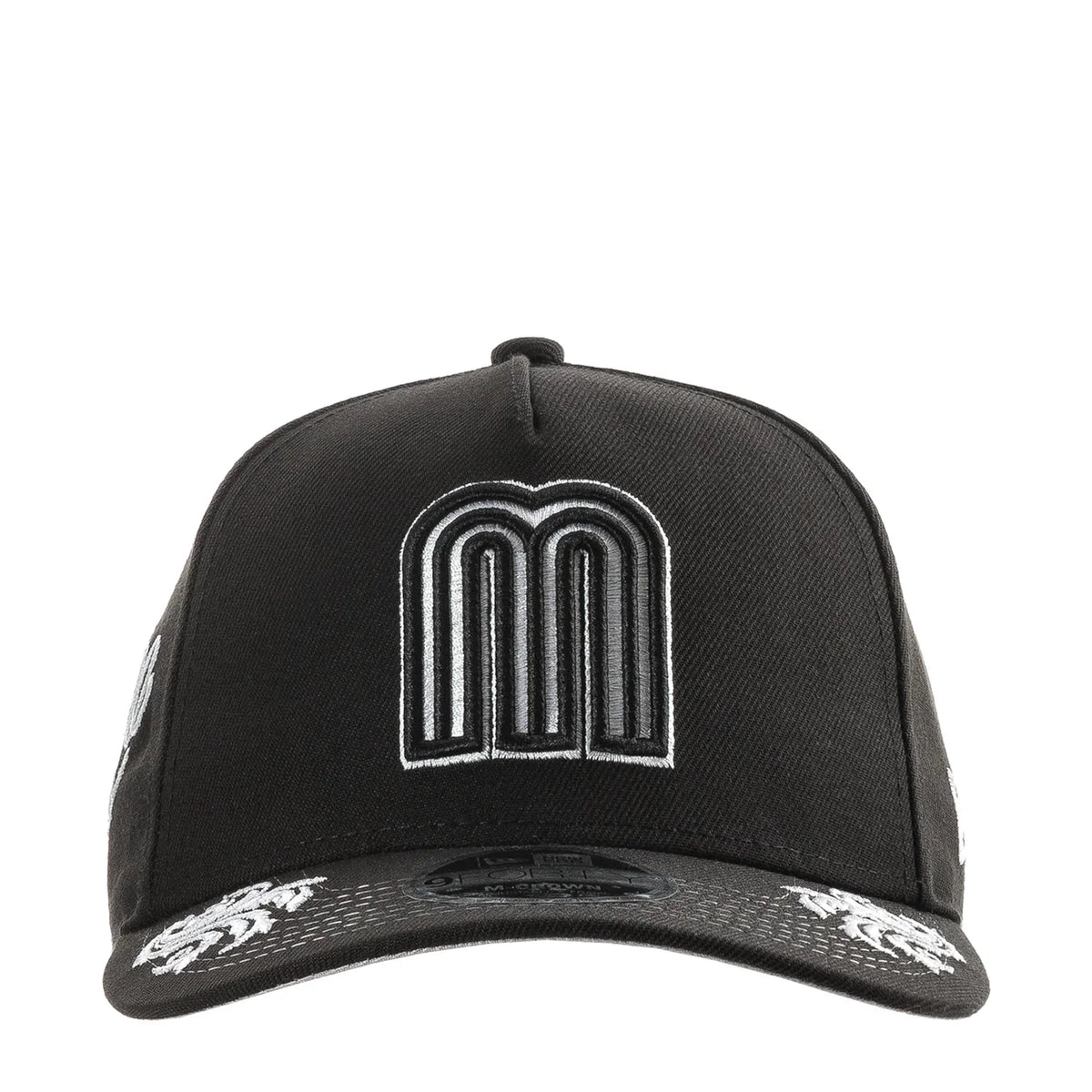 New Era 940 M Crown A Frame Mexico Wordmark Snapback Hat