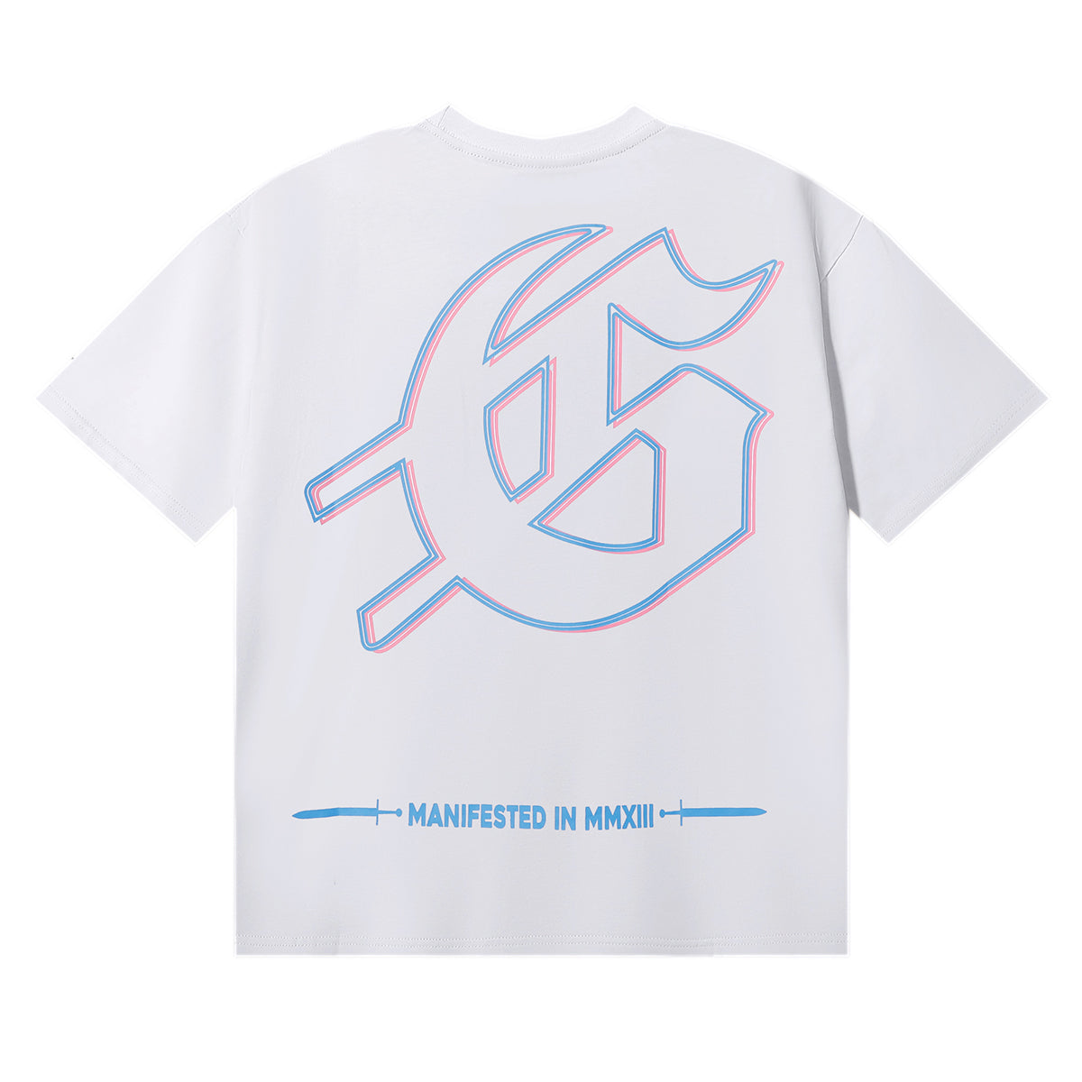 Godspeed T-shirts Skeletons Crowd Printed Cotton Casual Short Sleeves Men and Women