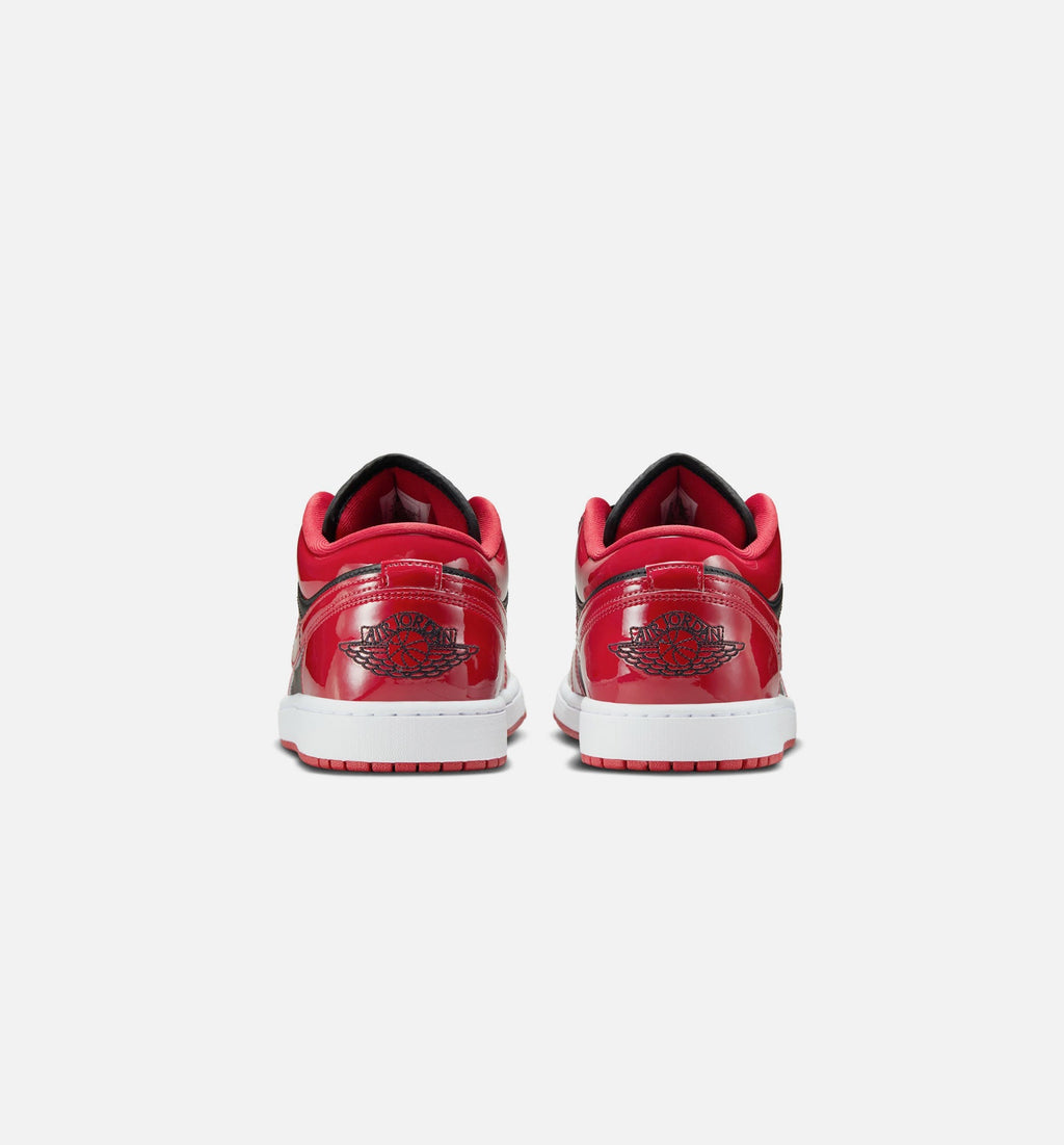 Air Jordan 1 Low SE Men's Sneakers - Black / University Red / White