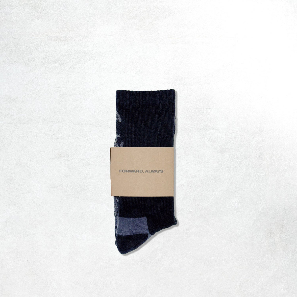 Forward, Always Active Tech Sock: Black/Black