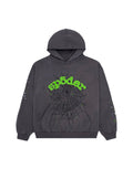 Sp5der Wait Web Hoodie Slate Grey