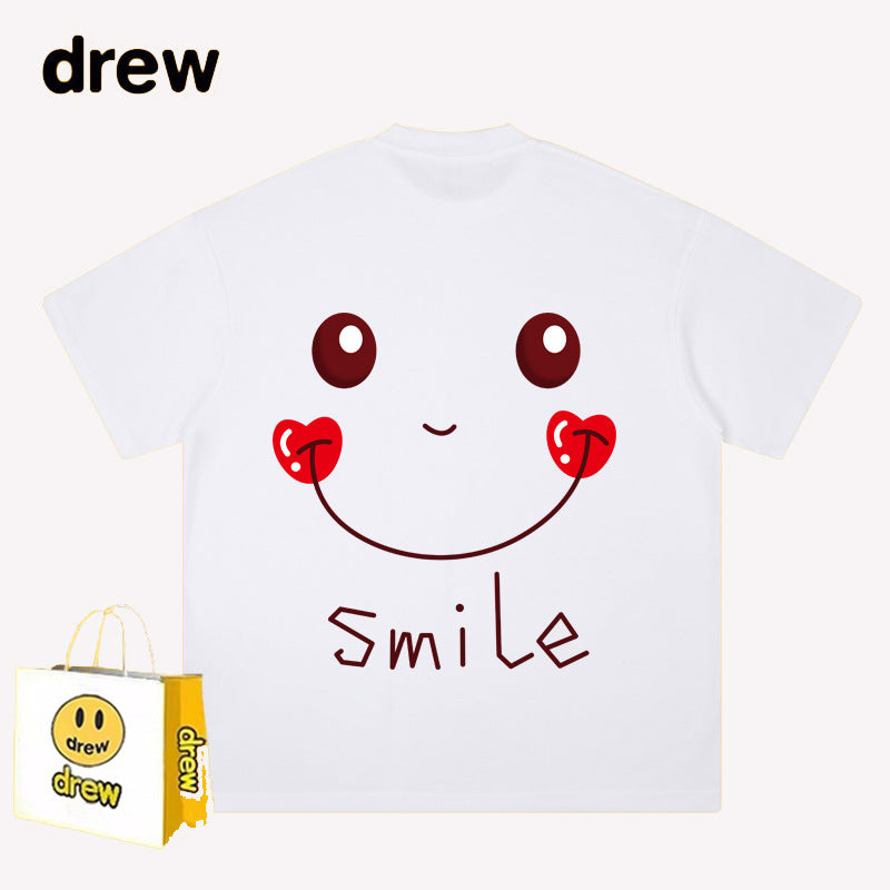 Drew T-shirts Printed Short Sleeve round Neck