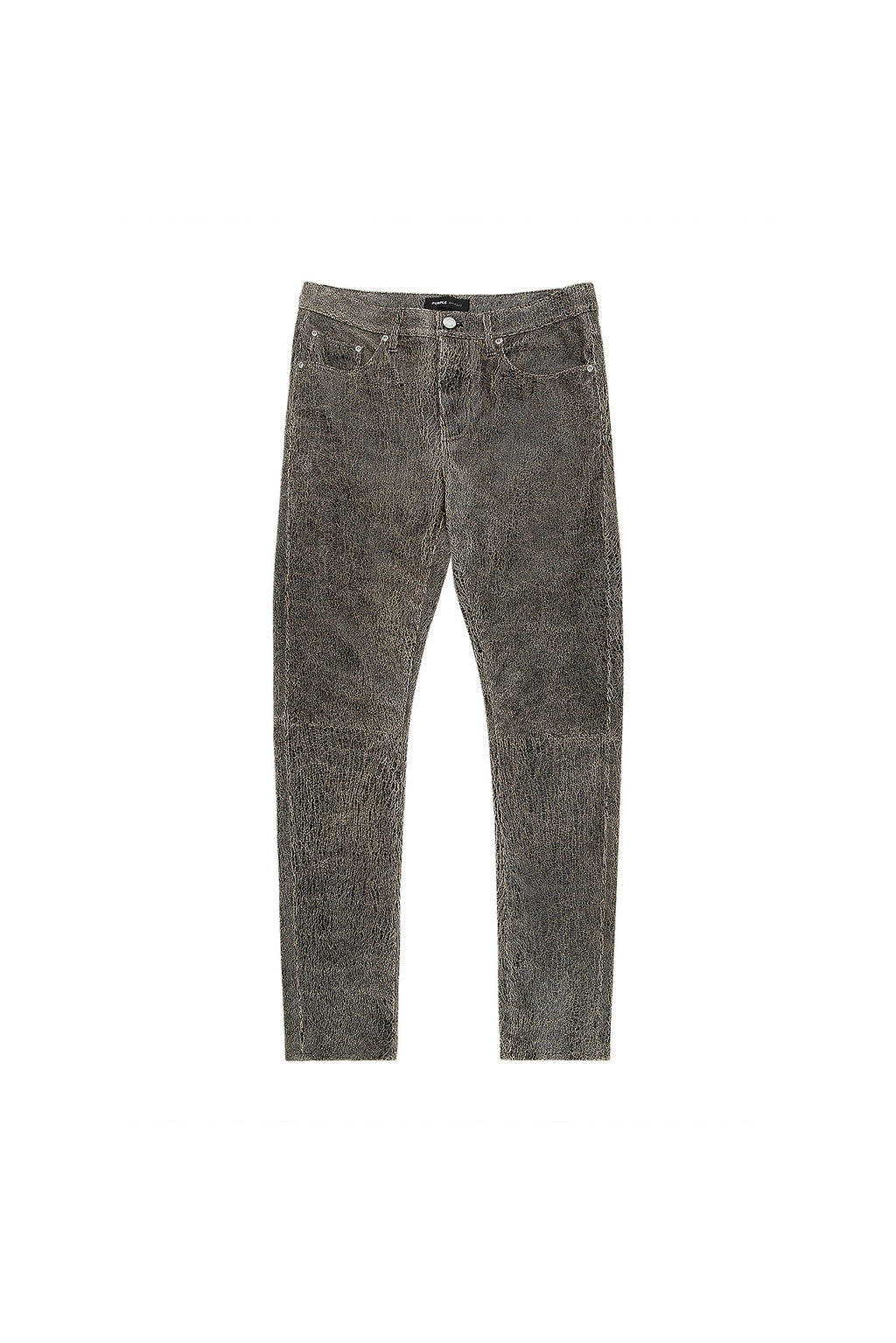 P001 Slim Fit Leather Pant