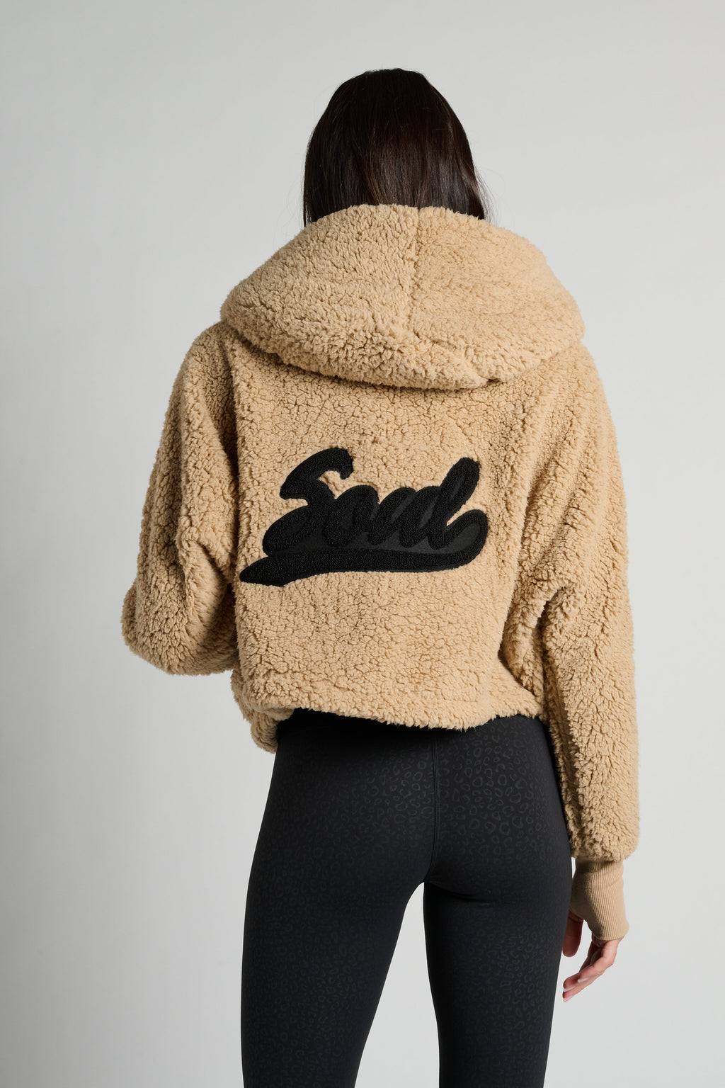 Cropped Teddy Lounger