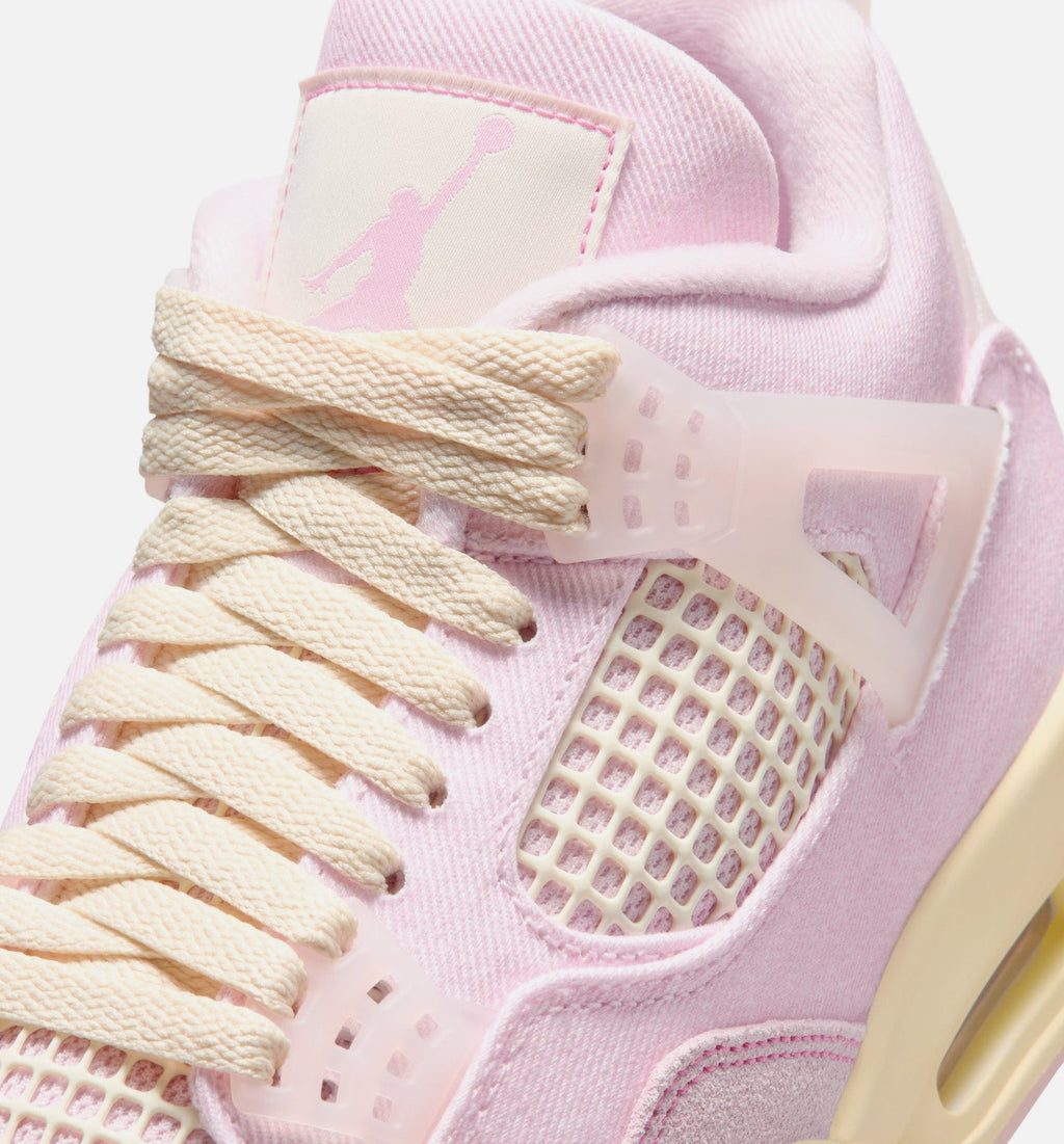 Air Jordan 4 Retro Pink Pearl & Iced Carmine Women's Lifestyle Shoes - Pearl Pink/Iced Carmine/Coconut Milk