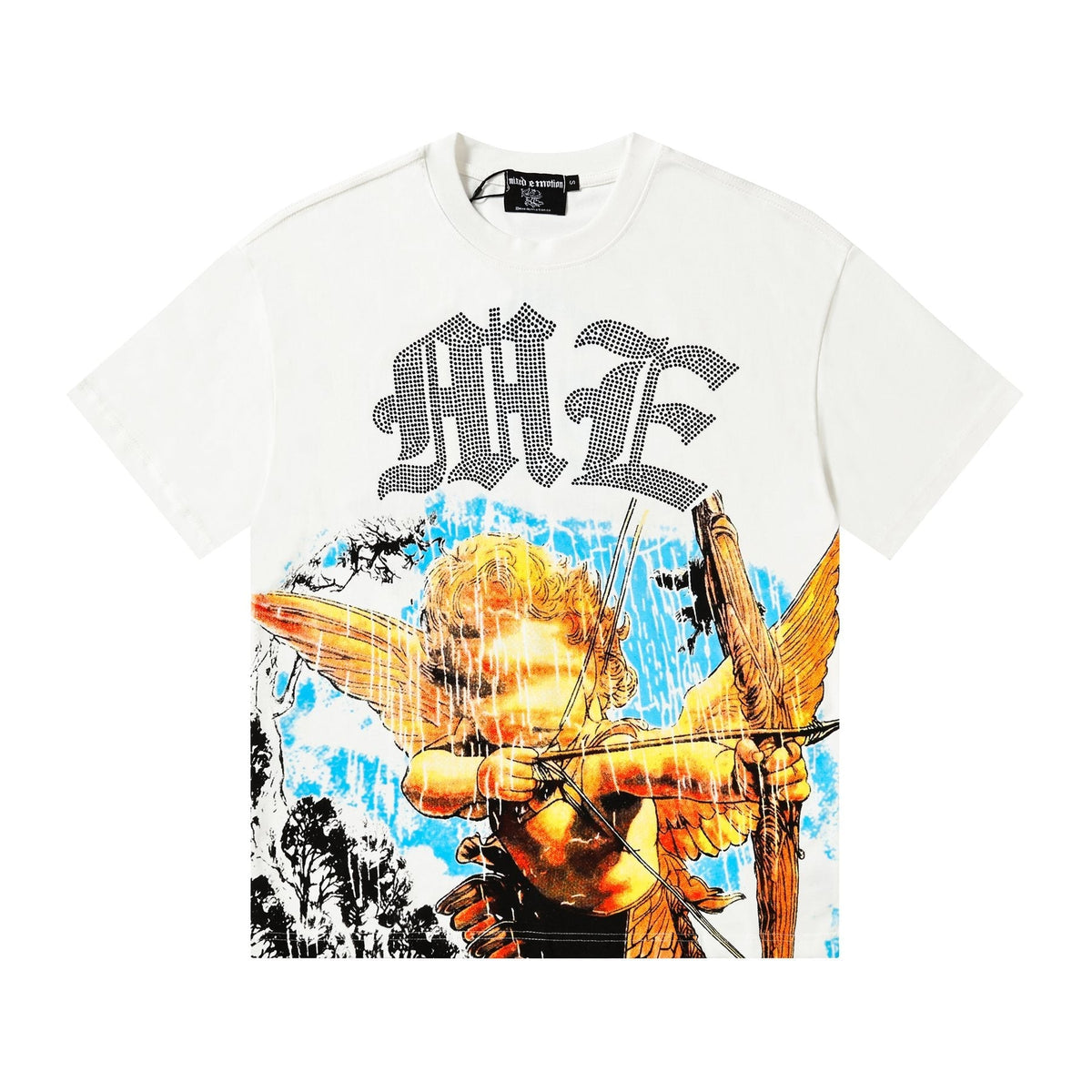 MIXED EMOTION Angel Dove Graphic T-Shirt