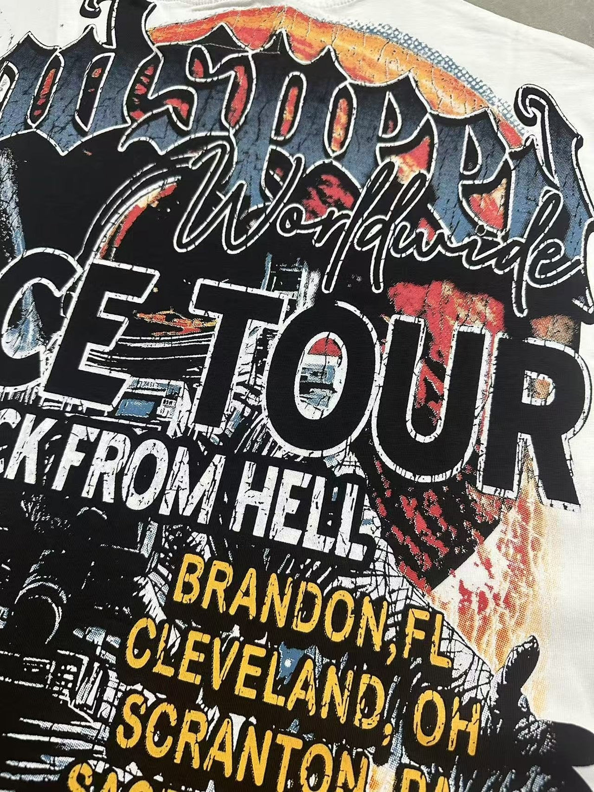 Godspeed Space Tour Astronaut Graphic T-Shirt