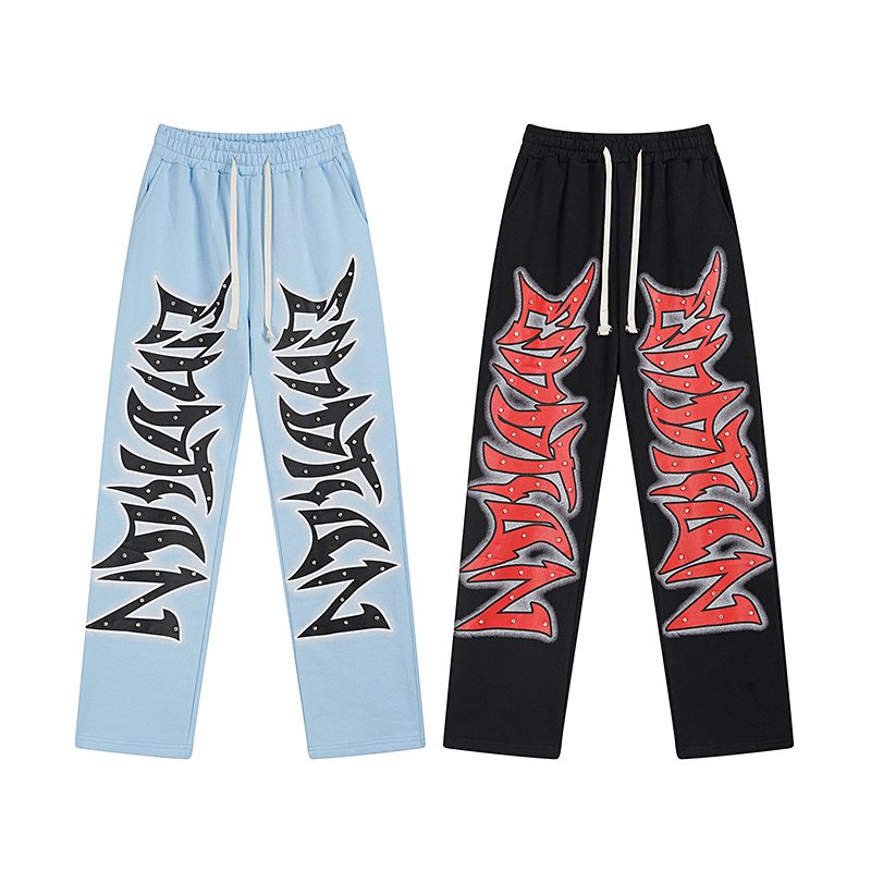 MIXED EMOTION Graphic Sweatpants